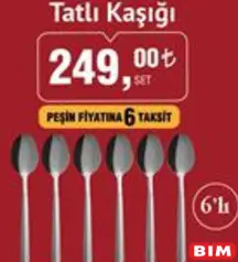 HİSAR TATLI KAŞIĞI 6'LI